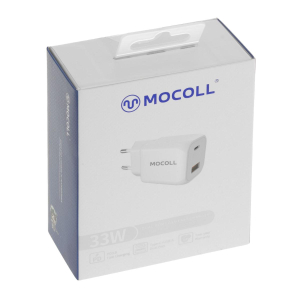 Купить  устройство Mocoll 33W Fast Charge Type-C-Type-A White-4.jpg